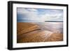 Pennard Pill Meets the Bristol Channel at Three Cliffs Bay, Gower, South Wales, UK-Nigel John-Framed Photographic Print