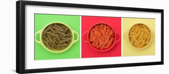 Penne tricolore-Sarah Saratonina-Framed Photographic Print