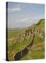 Pennine Way Crossing Near Turret 37A, Hadrians Wall, Unesco World Heritage Site, England-James Emmerson-Stretched Canvas