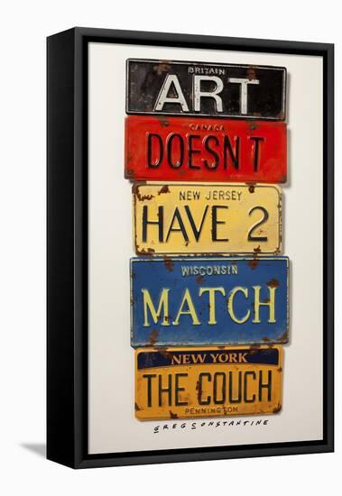 Pennington Match The Couch-Gregory Constantine-Framed Stretched Canvas