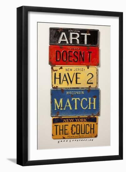 Pennington Match The Couch-Gregory Constantine-Framed Giclee Print