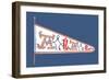 Pennon des Savoyard-null-Framed Art Print