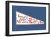 Pennon des Savoyard-null-Framed Art Print