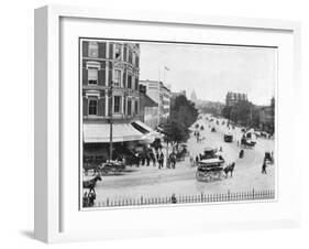 Pennsylvania Avenue, Washington DC, Late 19th Century-John L Stoddard-Framed Giclee Print