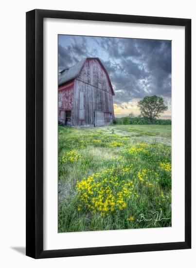 Pennsylvania Barn-5fishcreative-Framed Giclee Print