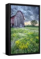 Pennsylvania Barn-5fishcreative-Framed Stretched Canvas