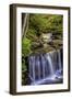 Pennsylvania, Benton, Ricketts Glen SP. Delaware Falls Cascade-Jay O'brien-Framed Photographic Print