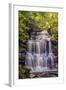 Pennsylvania, Benton, Ricketts Glen State Park. Ganoga Falls Cascade-Jay O'brien-Framed Photographic Print