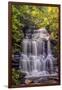 Pennsylvania, Benton, Ricketts Glen State Park. Ganoga Falls Cascade-Jay O'brien-Framed Photographic Print