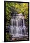 Pennsylvania, Benton, Ricketts Glen State Park. Ganoga Falls Cascade-Jay O'brien-Framed Photographic Print