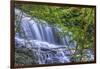 Pennsylvania, Benton, Ricketts Glen State Park. Mohawk Falls Cascade-Jay O'brien-Framed Photographic Print