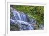Pennsylvania, Benton, Ricketts Glen State Park. Mohawk Falls Cascade-Jay O'brien-Framed Photographic Print
