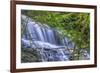 Pennsylvania, Benton, Ricketts Glen State Park. Mohawk Falls Cascade-Jay O'brien-Framed Photographic Print