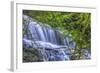 Pennsylvania, Benton, Ricketts Glen State Park. Mohawk Falls Cascade-Jay O'brien-Framed Photographic Print