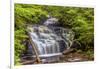 Pennsylvania, Benton, Ricketts Glen State Park. Mohican Falls Cascade-Jay O'brien-Framed Photographic Print