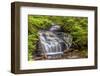 Pennsylvania, Benton, Ricketts Glen State Park. Mohican Falls Cascade-Jay O'brien-Framed Premium Photographic Print