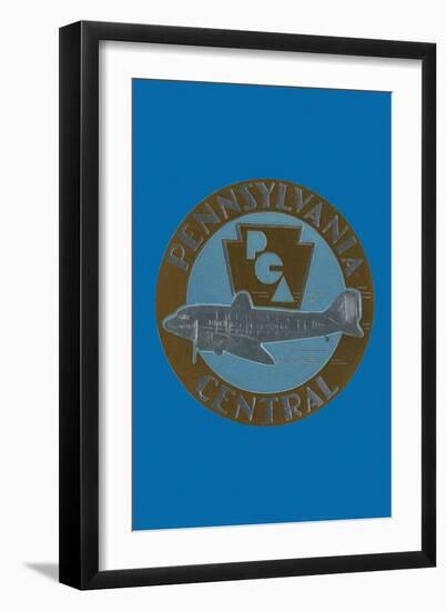 Pennsylvania Central Airways-null-Framed Art Print