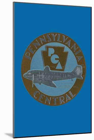 Pennsylvania Central Airways-null-Mounted Art Print