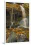 Pennsylvania, Delaware Water Gap NRA. Waterfall over Rocks-Jay O'brien-Framed Photographic Print