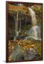 Pennsylvania, Delaware Water Gap NRA. Waterfall over Rocks-Jay O'brien-Framed Photographic Print