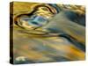 Pennsylvania, Delaware Watergap Nra. Flowing Water Abstract-Jay O'brien-Stretched Canvas