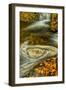 Pennsylvania, Delaware Watergap Nra. Waterfall and Swirling Pool-Jay O'brien-Framed Photographic Print