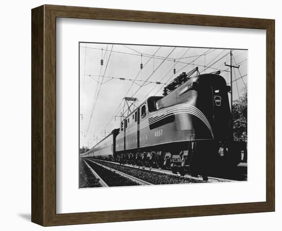 Pennsylvania Electric Locomotive-null-Framed Photographic Print