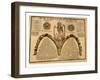 Pennsylvania German Fraktur Labeled with Verse from Revelations 14:1-null-Framed Giclee Print