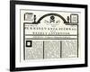 Pennsylvania Journal and Weekly Advertiser Protesting the Stamp Act, c.1765-null-Framed Giclee Print