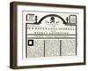 Pennsylvania Journal and Weekly Advertiser Protesting the Stamp Act, c.1765-null-Framed Giclee Print