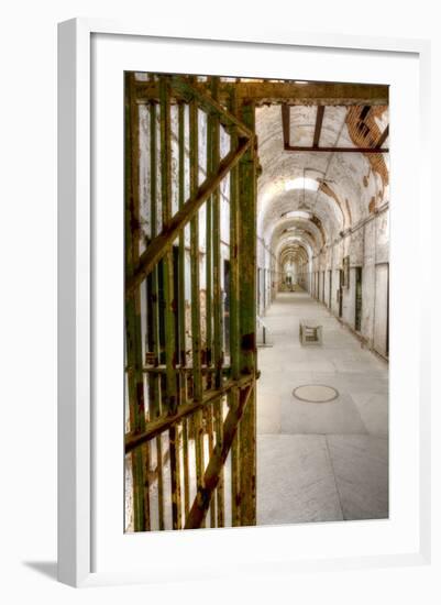Pennsylvania, Philadelphia, Eastern State Penitentiary. Interior-Jay O'brien-Framed Photographic Print
