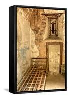 Pennsylvania, Philadelphia, Eastern State Penitentiary. Interior-Jay O'brien-Framed Stretched Canvas