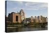 Pennsylvania, Pittsburgh. Renaissance Pittsburgh Hotel and Bridge-Kevin Oke-Stretched Canvas