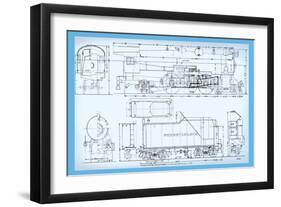 Pennsylvania Railroad, Class K4 Pacific-Bob Bohm-Framed Art Print