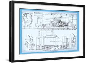 Pennsylvania Railroad, Class K4 Pacific-Bob Bohm-Framed Art Print