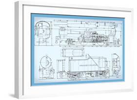 Pennsylvania Railroad, Class K4 Pacific-Bob Bohm-Framed Art Print