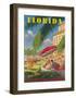 Pennsylvania Railroad, Florida-null-Framed Giclee Print