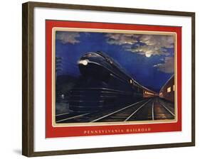 Pennsylvania Railroad, Leaders of the Fleet of Modernism by Grif Teller-null-Framed Giclee Print