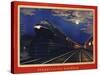 Pennsylvania Railroad, Leaders of the Fleet of Modernism by Grif Teller-null-Stretched Canvas