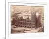 Pennsylvania Railroad Station, Market Street West at Penn Square, 1889-null-Framed Giclee Print