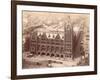 Pennsylvania Railroad Station, Market Street West at Penn Square, 1889-null-Framed Giclee Print