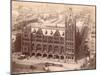 Pennsylvania Railroad Station, Market Street West at Penn Square, 1889-null-Mounted Giclee Print