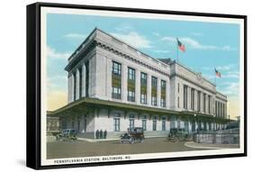 Pennsylvania Station, Baltimore-null-Framed Stretched Canvas