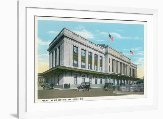 Pennsylvania Station, Baltimore-null-Framed Art Print