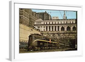 Pennsylvania Station, C.1970-80-American School-Framed Giclee Print