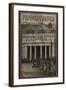 Pennsylvania Station in New York City', Advertisement for the Pennsylvania Railroad Company, 1910-null-Framed Giclee Print