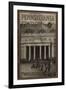 Pennsylvania Station in New York City', Advertisement for the Pennsylvania Railroad Company, 1910-null-Framed Giclee Print