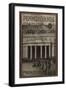 Pennsylvania Station in New York City', Advertisement for the Pennsylvania Railroad Company, 1910-null-Framed Giclee Print