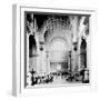 Pennsylvania Station, New York City, Main Waiting Room- Looking North, C.1910 (B/W Photo)-American Photographer-Framed Premium Giclee Print