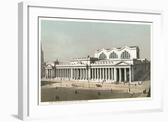 Pennsylvania Station, New York City-null-Framed Art Print